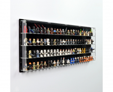 Preview: 100 LEGO Minifigures Wall Display Case