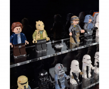 Preview: 100 LEGO Minifigures Wall Display Case