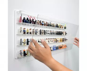 100 LEGO Minifigures Wall Display Case