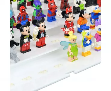 100 Lego Minifiguren - Acryl Vitrine