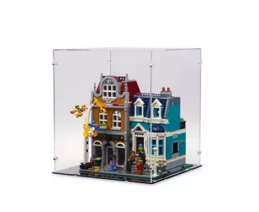 10270 Buchhandlung - Acryl Vitrine Lego