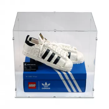 10282 adidas Originals Superstar + Karton - Acryl Vitrine