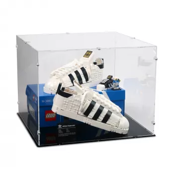 10282 adidas Originals Superstar Paar + Karton - Acryl Vitrine Lego