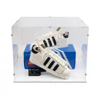 10282 adidas Originals Superstar Pair with Box Display Case Lego