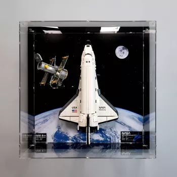 Lego 10283 NASA Space Shuttle Discovery Wall Display Case