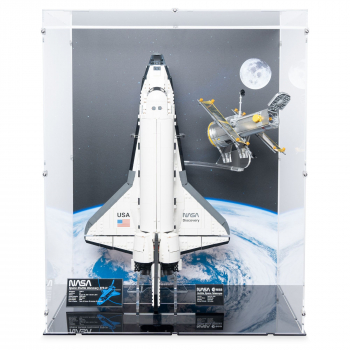 Preview: 10283 NASA Space Shuttle Discovery (Vertical) Display Case & Stand