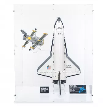 10283 NASA-Spaceshuttle „Discovery“ - Vertikal & Ständer - Acryl Vitrine Lego