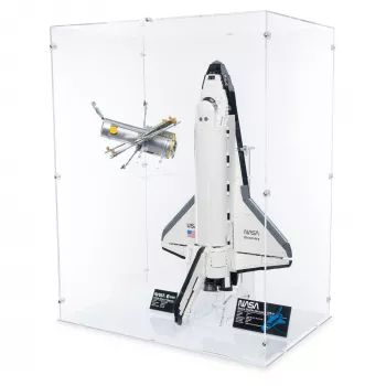 10283 NASA-Spaceshuttle „Discovery“ - Vertikal & Ständer - Acryl Vitrine Lego
