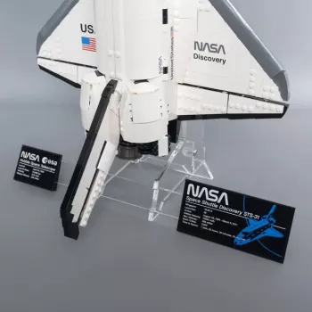 10283 NASA Space Shuttle Discovery - Vertical Display Stand