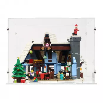 10293 Besuch des Weihnachtsmanns - Acryl Vitrine Lego