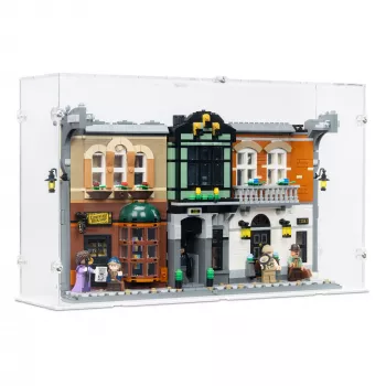 10351 Sherlock Holmes: Bücherstütze (geöffnet) - Acryl Vitrine Lego