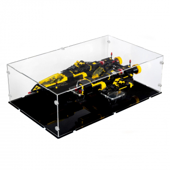 Preview: 10355 Blacktron Renegade - Display Case & Stand