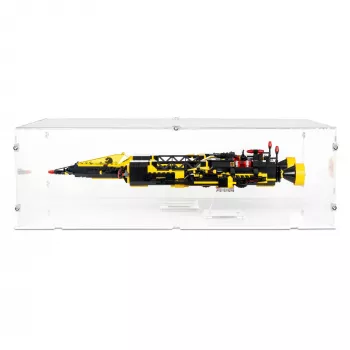 10355 Blacktron Renegade & Ständer - Acryl Vitrine Lego