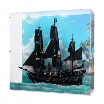 Preview: 10365 Captain Jack Sparrows Piratenschiff - Acryl Vitrine Lego