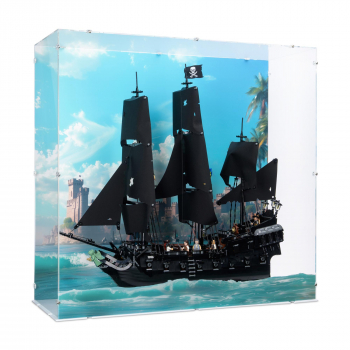Preview: 10365 Captain Jack Sparrows Piratenschiff - Acryl Vitrine Lego