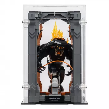10367 Der Herr der Ringe: Balrog Bücherstütze (geschlossen) - Acryl Vitrine Lego