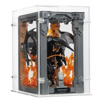 10367 Der Herr der Ringe: Balrog Bücherstütze (geschlossen) - Acryl Vitrine Lego