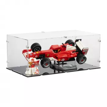 11375 Ferrari F2004 und Michael Schumacher - Acryl Vitrine Lego