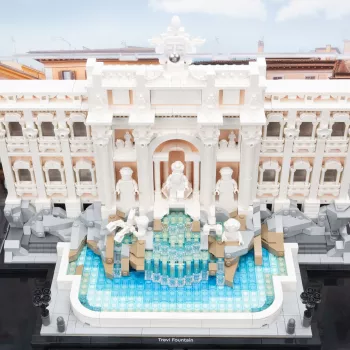 21062 Trevi-Brunnen - Acryl Vitrine