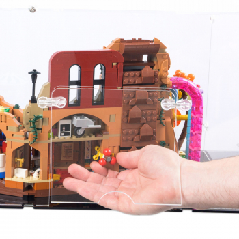 Preview: 21360 Willy Wonka und die Schokoladenfabrik - Acryl Vitrine Lego