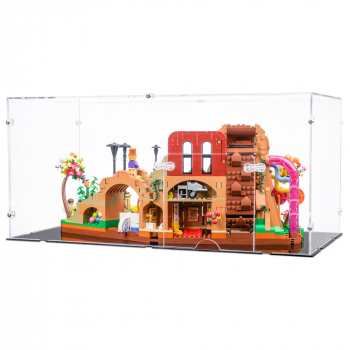 Preview: 21360 Willy Wonka und die Schokoladenfabrik - Acryl Vitrine Lego