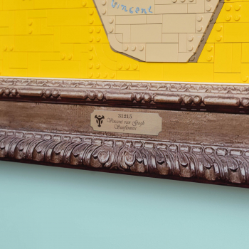 Preview: 31215 Special Edition Vincent Van Gogh Sunflowers - Wall Mounted Display Case