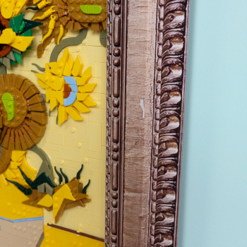 Preview: 31215 Special Edition Vincent Van Gogh Sunflowers - Wall Mounted Display Case