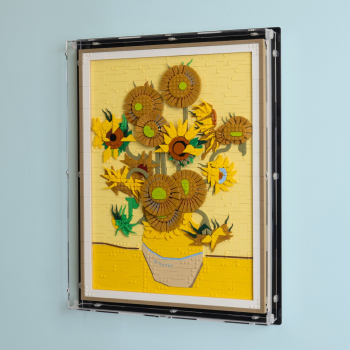 Preview: 31215 Vincent Van Gogh Sunflowers Wall Mounted Display Case