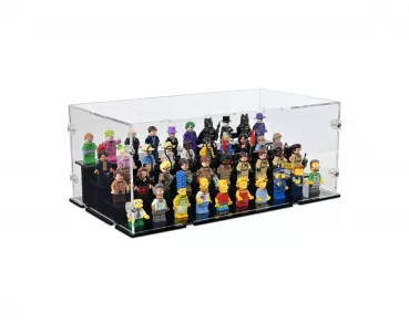 40 Lego Minifiguren - Acryl Vitrine