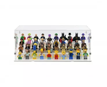 40 Lego Minifiguren - Acryl Vitrine