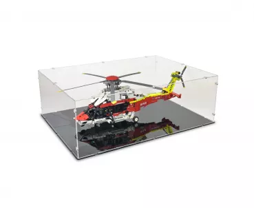 42145 Airbus H175 Rettungshubschrauber - Acryl Vitrine Lego
