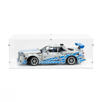 Preview: 42210 - 2 Fast 2 Furious Nissan Skyline GT-R (R34) Flitzer - Acryl Vitrine Lego
