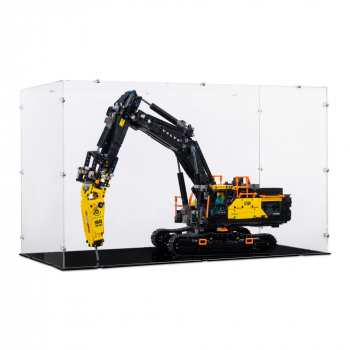 Preview: 42215 Volvo EC500 Hybrid Bagger - Acryl Vitrine Lego
