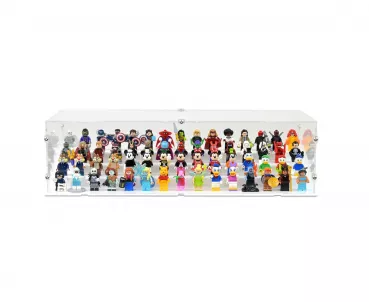 60 Lego Minifiguren - Acryl Vitrine