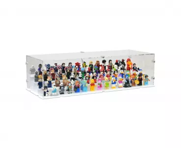 60 Lego Minifiguren - Acryl Vitrine