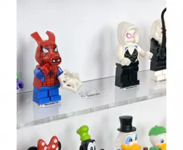 60 LEGO Minifigures Wall Display Case