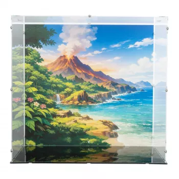 72153 Pokémon Bisaflor, Glurak und Turtok - Acryl Vitrine