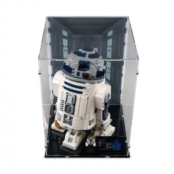 10225 / 75308 UCS R2-D2 Display Case Lego - (Printed Background)