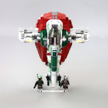 Preview: Slave 1 Boba Fett's Starship Display Stand for LEGO 75312