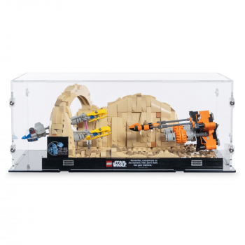Preview: 75380 Mos Espa Podrace Diorama Display Case