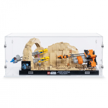 Preview: 75380 Mos Espa Podrace Diorama Display Case