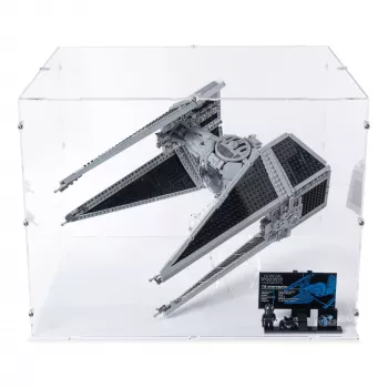 75382 TIE-Abfangjäger - Acryl Vitrine XL & Ständer