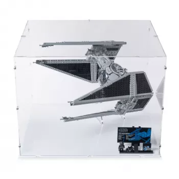 75382 TIE-Abfangjäger - Acryl Vitrine XL & Ständer