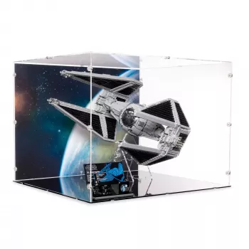 75382 TIE-Abfangjäger - Acryl Vitrine XL & Ständer