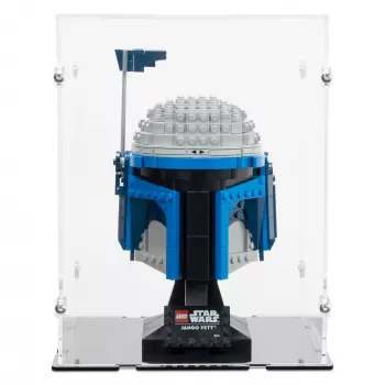 75274 + 75276 + 75277 + 75304 + 75305 + 75327 + 75328 + 75343 + 75429 + 75408 Star Wars Helme - Acryl Vitrine Lego