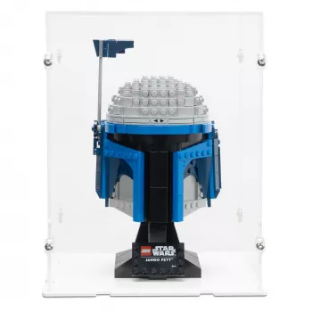 75274 + 75276 + 75277 + 75304 + 75305 + 75327 + 75328 + 75343 + 75429 + 75408 Star Wars Helme - Acryl Vitrine Lego