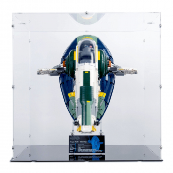 Preview: 75409 Jango Fetts Sternenschiff der Firespray-Klasse - Acryl Vitrine Lego