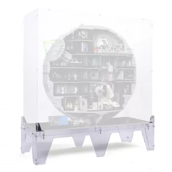 iRise Stand for 75419 Death Star or 75397 Jabbas Sail Barge Display Cases