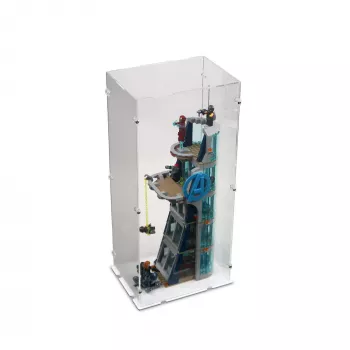 76166 Avengers Kräftemessen am Turm - Acryl Vitrine Lego