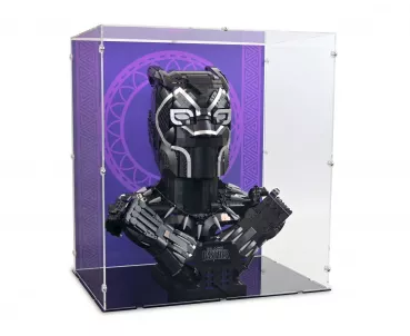 76215 Black Panther - Acryl Vitrine Lego